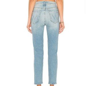MOTHER The Dazzler Ankle Jeans Light Ready to Roll Wash Size 25